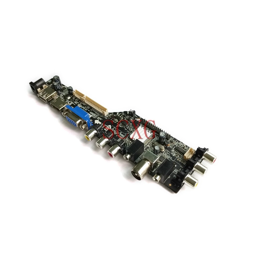 Плата привода с цифровым сигналом для M240HW01 V0/V2/V4/V5 DVB 1920*1080 4-CCFL 30-контактный LVDS