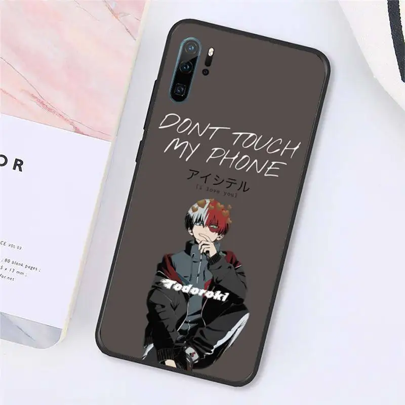 

My Hero Academia Todoroki Shoto Phone Case For Huawei honor Mate P 10 20 30 40 Pro 10i 9 10 20 8x Lite Y91C V17 6.38 6.44