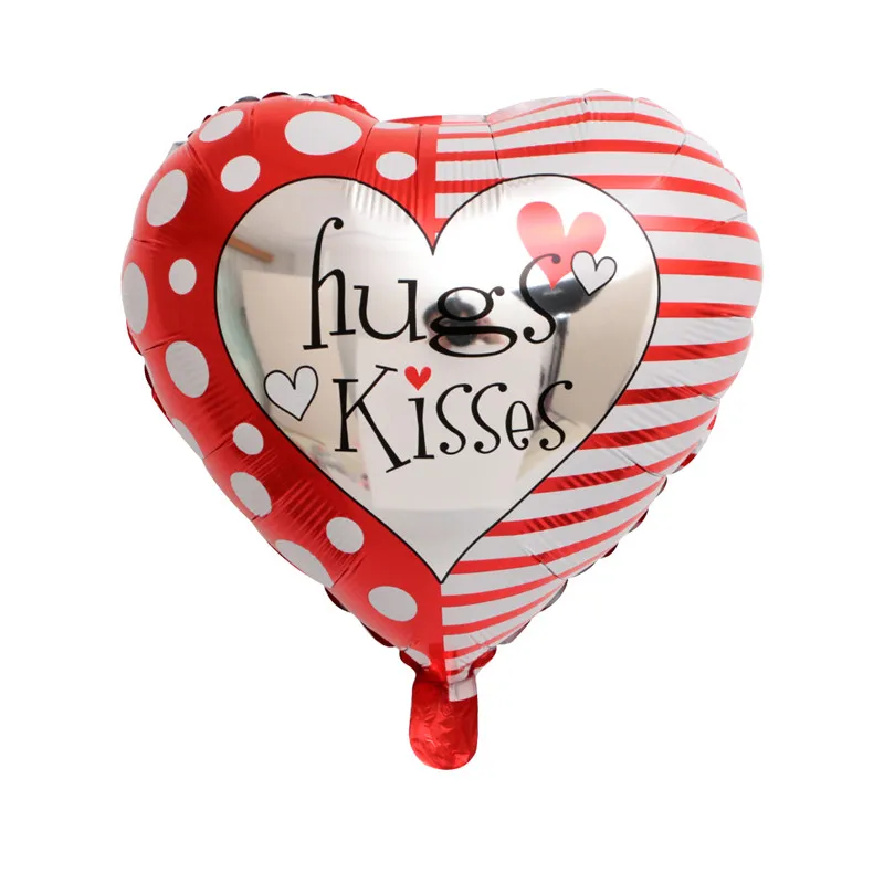 10 шт. 18 дюймов воздушные шары с надписью I Love You Heart надувные гелиевые из фольги