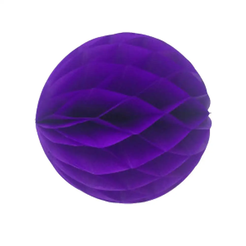Dark Purple 2 шт декоративные бумажные вафельные шары фестиваль фонарь Круглый Китайский бумажный фонарь Висячие шары для украшения для вечеринки, дня рождения - Цвет: Dark Purple