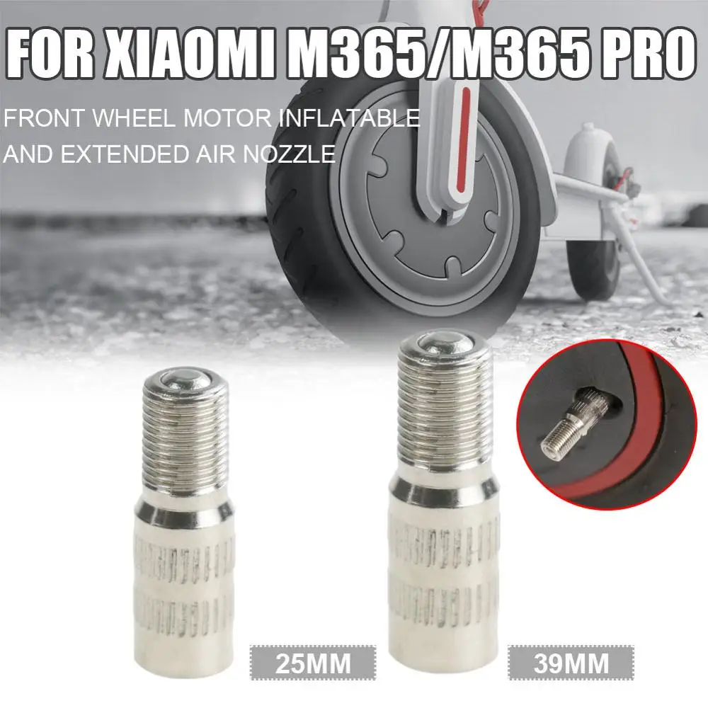 

Надувная воздушная насадка на замену для скутера Xiaomi M365/Pro, мотор переднего колеса, надувной удлинитель, воздушный клапан, запасные части