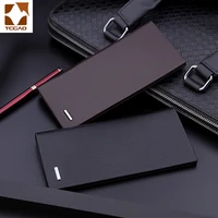 mens wallet microfiber leather long purse carteira masculina hombre billeteras thin porte 2022 men wallets of leather genuine