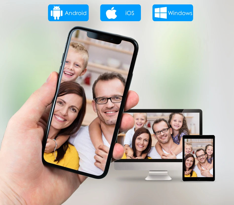 HD 1080P облачная IP камера, WiFi, беспроводная, умная, авто слежение за человеком, Домашняя безопасность, видеонаблюдение, CCTV, сетевая камера, детский монитор