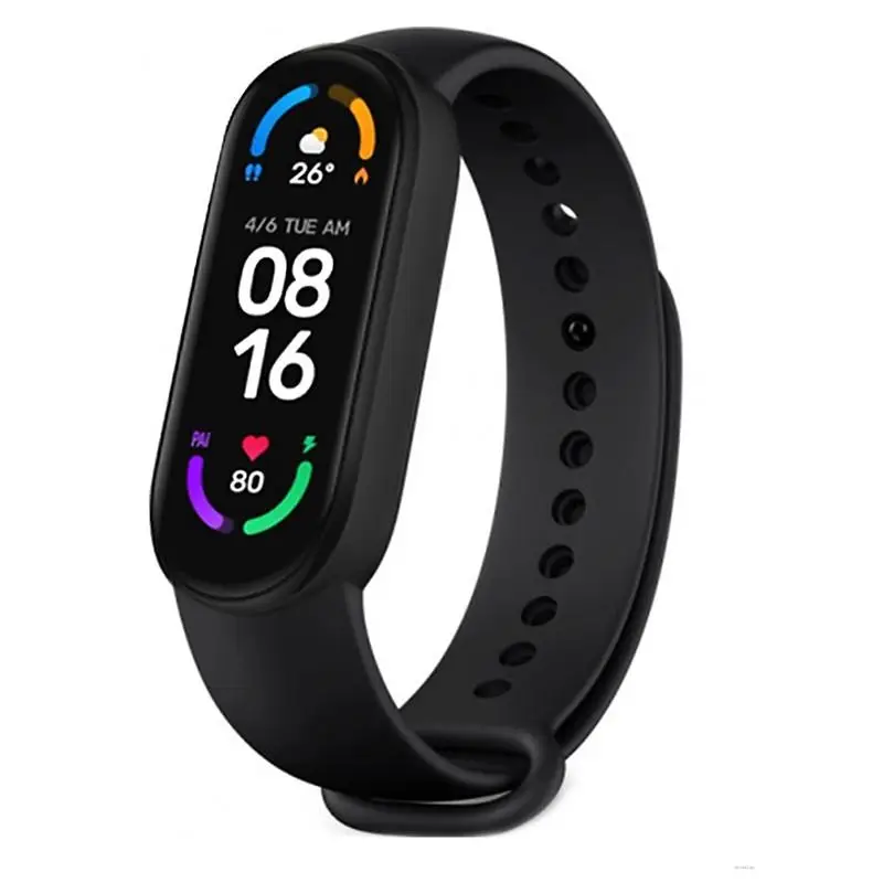 

Смарт-браслет Xiaomi Mi Band 6 NFC, фитнес-трекер 1,56 дюймов, монитор сердечного ритма, 6 для