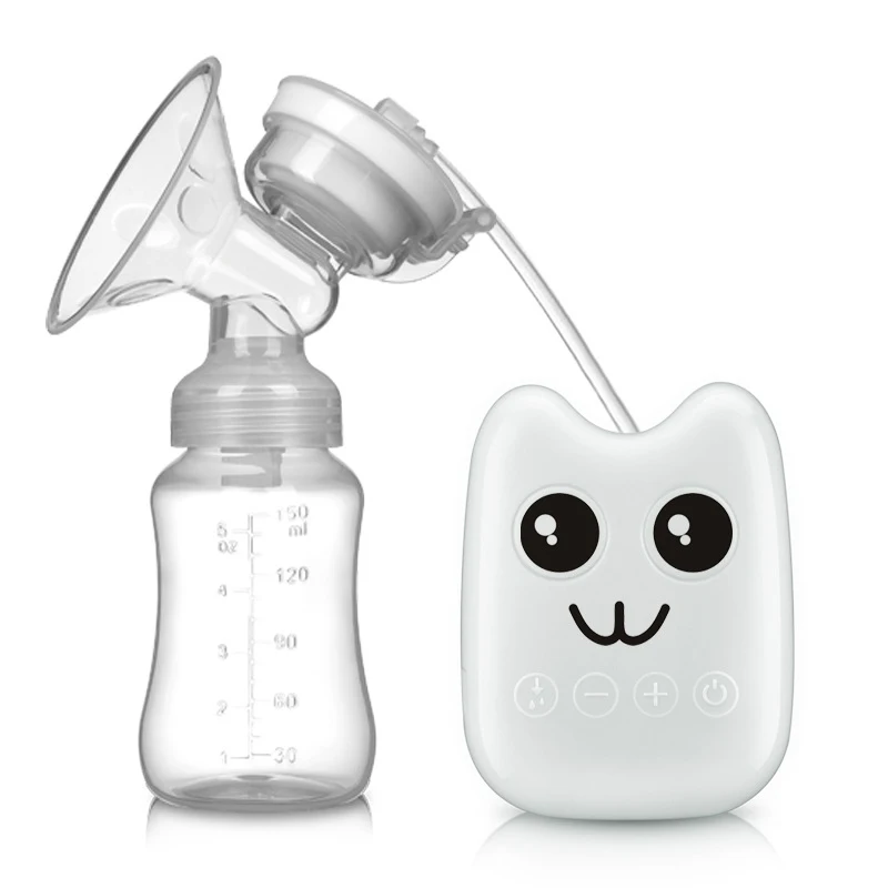 

Single Electric Baby Breast Pump Automatic Powerful Suction Intelligent USB Infant Milk Extractor BPA Free Breastfeeding MBG0474