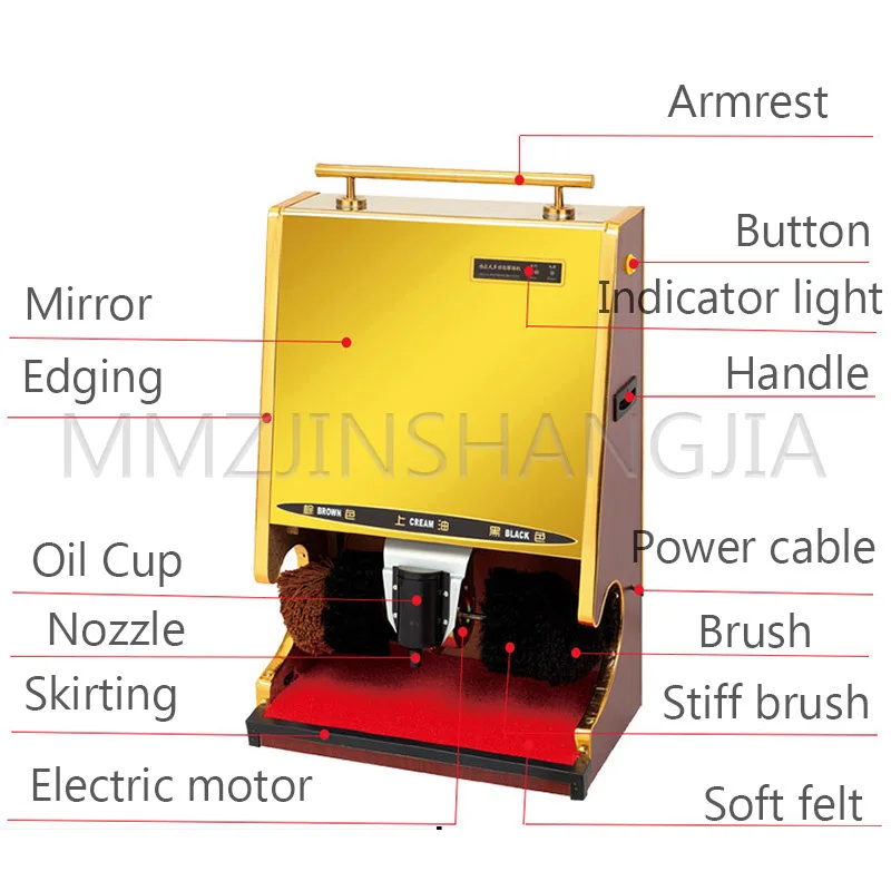 

Fully Automatic Induction Shoe Polisher Multi Function Electric Shoe Polisher Shoe Shine Artifact Hotel Supplies Shoe Polisher