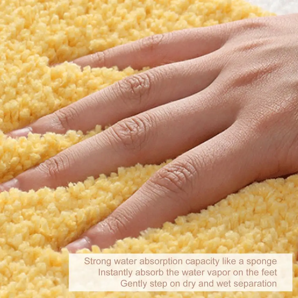 Мультяшный напольный коврик неправильной формы плюшевый ковер в виде яиц мягкий