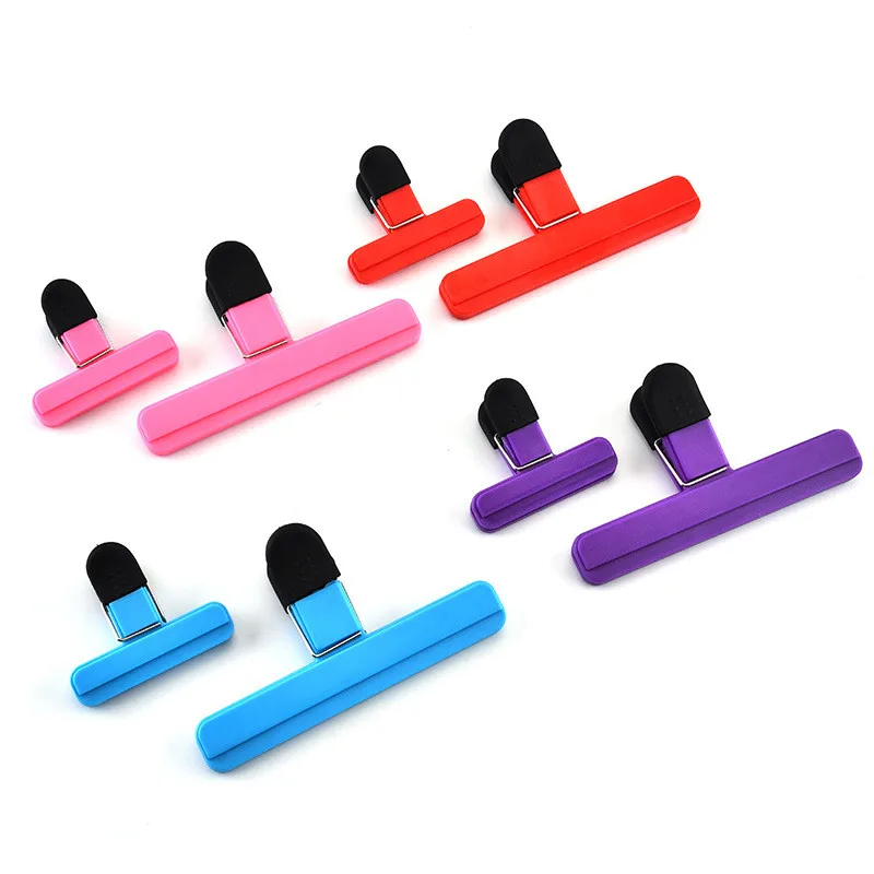 Универсальный пластиковый кухонный упаковщик для закусок зажимы пакетов