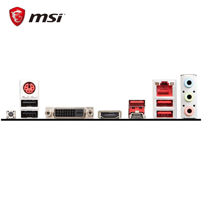 Новая материнская плата MSI B450M GAMING PLUS с разъемом AM4 DDR4 для AMD B450 M.2 PCI-E 3 0