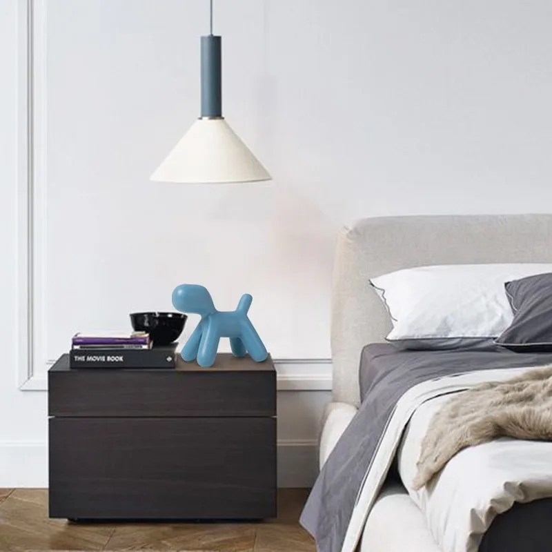 Скандинавский меховой олень ремесла скульптура фигурки украшения для дома и