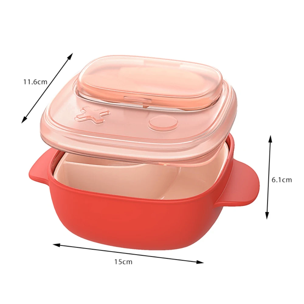 

Baby Silicone Plate Kids Bowl Baby Silica Gel Dishes Kids Tableware Plates Baby Feeding Double-layer Silicone Bowl