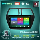 Автомагнитола для Suzuki S-Cross SX4, мультимедиа, Hi-Fi, DSP, поддержка 4G, Wi-Fi, Carplay, Android, GPS-навигация, 2 Din, Android 10,0