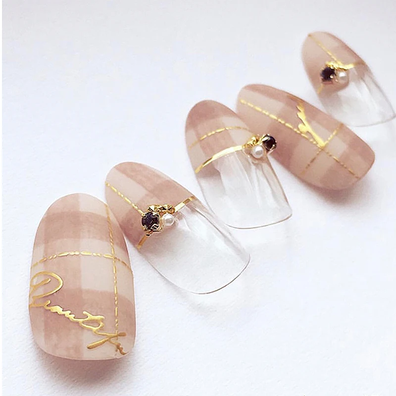 

1sheet 3D Letter silvery Slider Decals Nail Art Decorations Adhesive golden Sticker Inscriptions Alphabet Envelopes