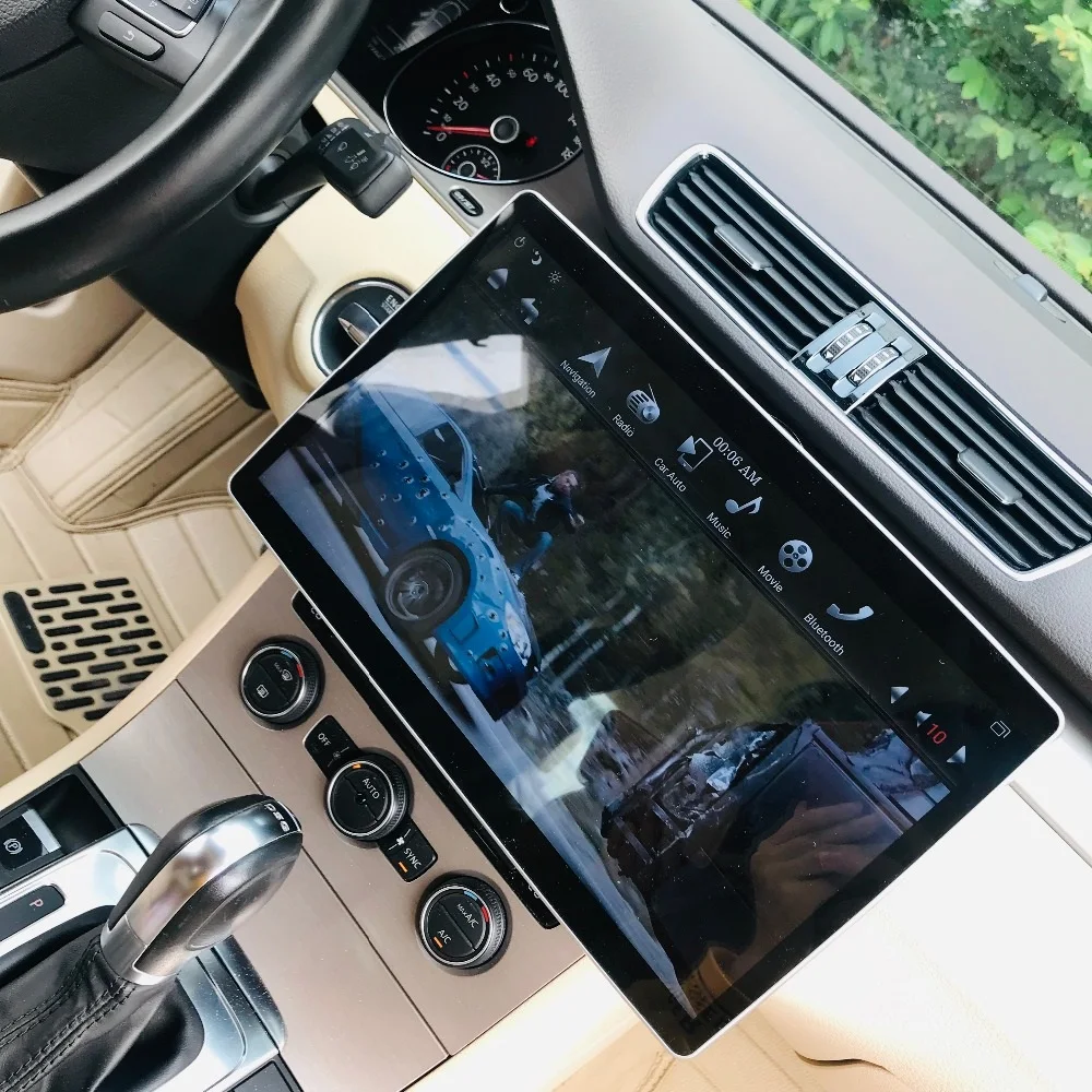 Новый 10 1 &quotAndroid 9 2 ГБ 32 HD 180 ° поворотный экран GPS Мультимедиа Play RDS радио Wi Fi Bluetooth