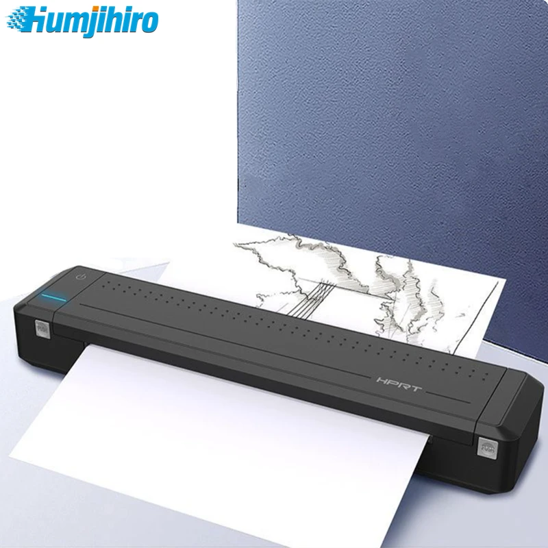 

MT800 Mini A4 Bluetooth-compatibe Portable Office Printer Mobile Printing for Business Documents Contract Files Home Printer