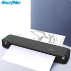 Портативный офисный принтер MT800 Mini A4, совместимый с Bluetooth, мобильная печать для деловых документов, файлов контрактов, домашнего принтера