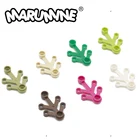 100 шт., Детский конструктор MARUMINE MOC, совместимый с листьями, 2423