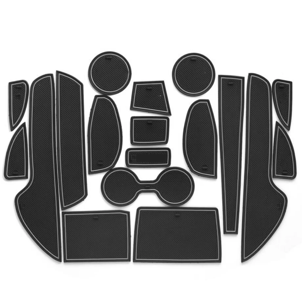 

Дверной игровой коврик для Mazda CX-5 2015 ворота в бороздках двери автомобиля резиновые чашки коврики-держатели анти-скольжения ковры положение