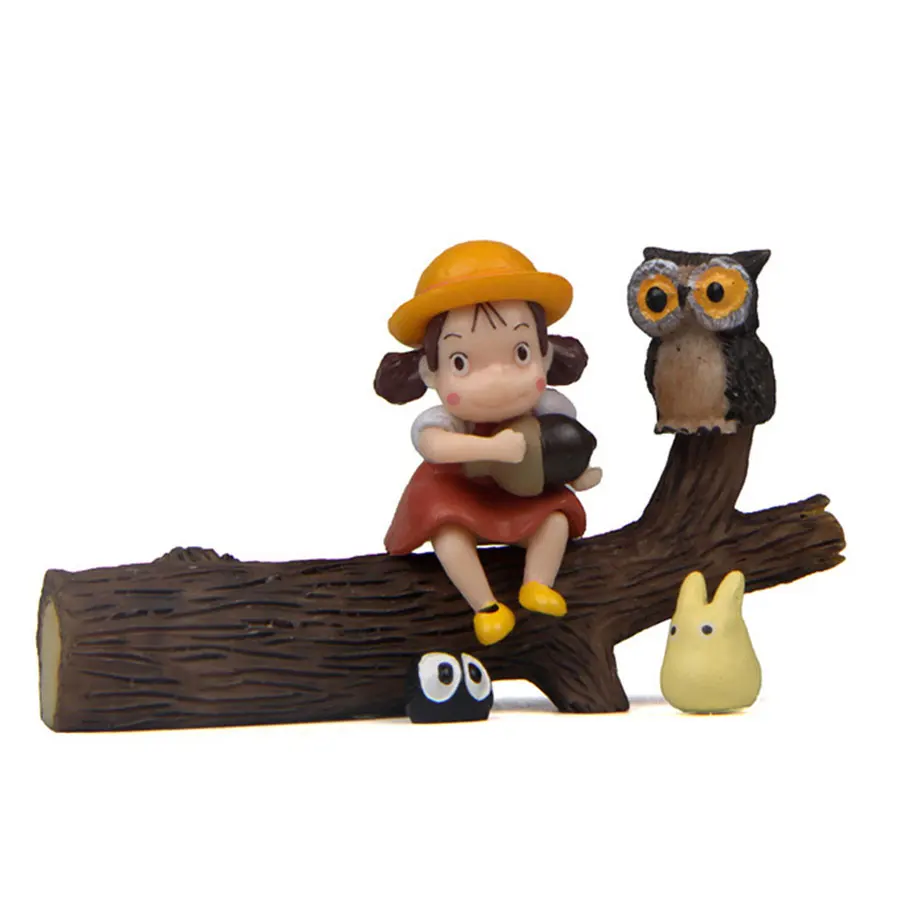 Хаяо Миядзаки аниме Мой сосед Тоторо Куклы Майская Кукуруза Чиби Фигурки игрушки