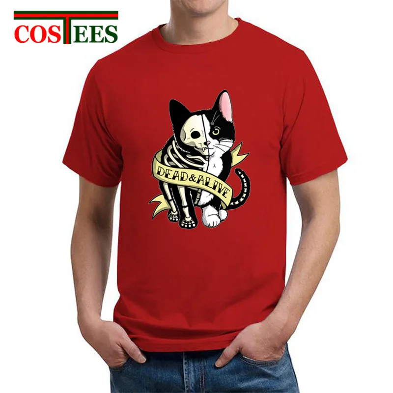 Забавная наука разряженных или жив футболка на Хэллоуин с Череп