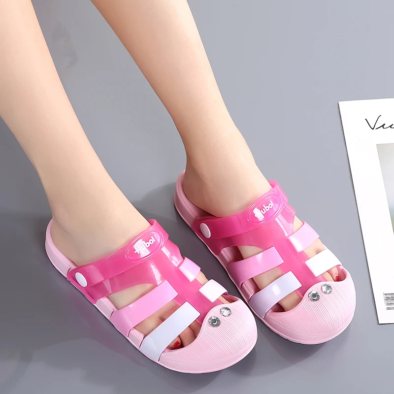 Новинка 2020 летние сандалии для девочек пляжные повседневные спортивные на