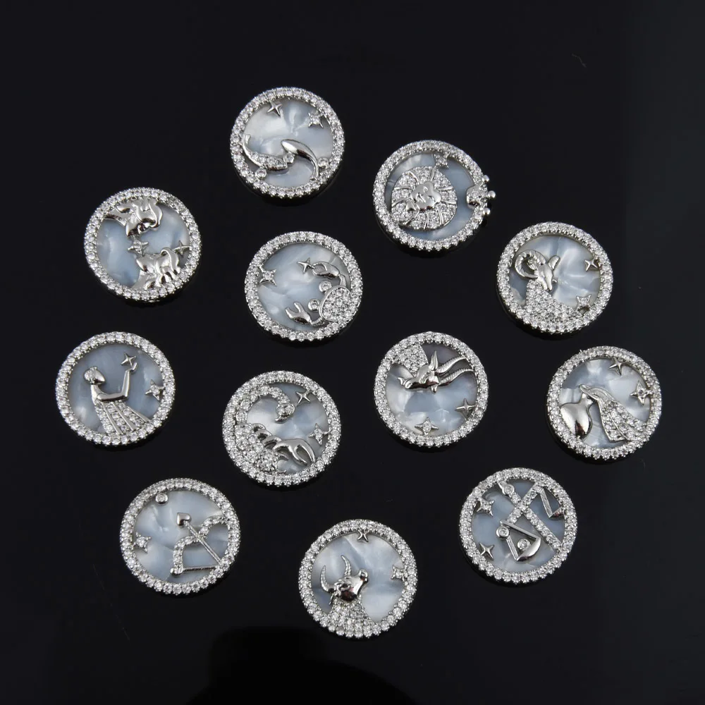 1 шт. Корона Английский алфавит зернистые буквы металлические 3D Подвески для