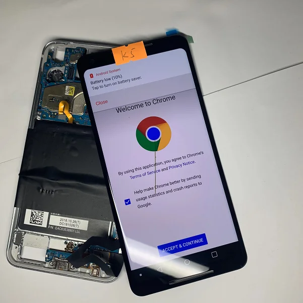 K5 Для Google Pixel 2 XL ЖК-экран Замена с немного дефектом - Цвет: K5