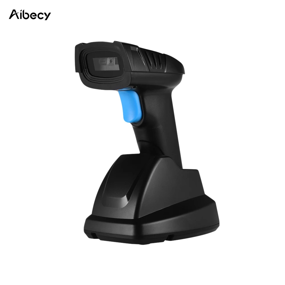 Ручной сканер штрих-кода Aibecy 1D и 2D беспроводной считыватель с USB-приемником