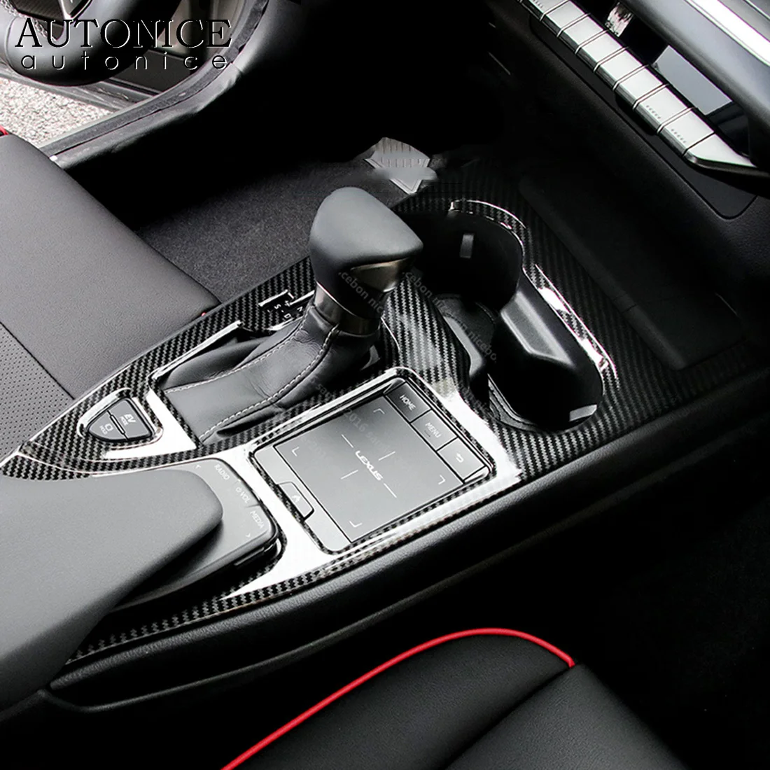 Карбоновое волокно внутренняя фотография подходит для Lexus UX 2019 250H 200 аксессуары