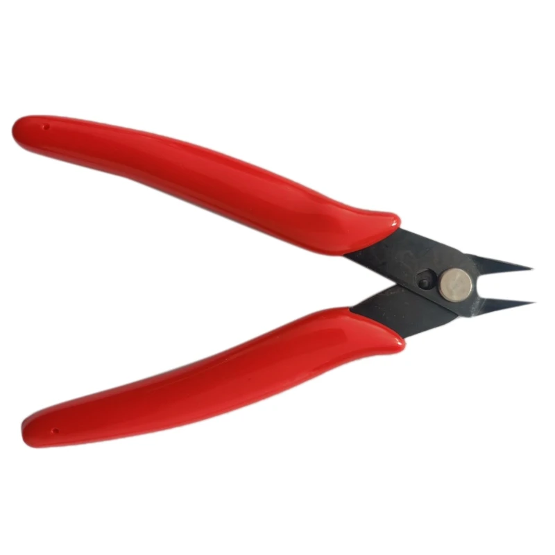 

HOT-5 Pcs Wire Flush Cutter 5 Inch Diagonal Cutting Pliers Mini Wire Cutter for Electronics Wires Jewelry Screws and DIY