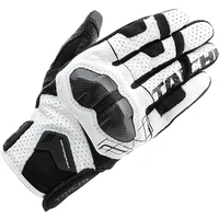 black white rst426 mesh breathable leather gloves moto motorcycle bike mtb off road riding glove