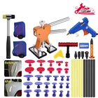 Авто Dent Puller Kit - Paintless Dent Repair Kit Dent Lifter Puller для автомобиля большой и маленький Ding Hail Dent Removal