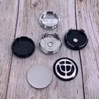 Эмблема на колесо, 56 мм, 60 мм, 4 шт.