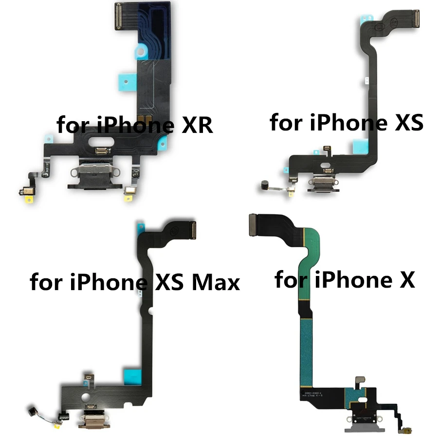 Оригинальный новый гибкий USB кабель для зарядки iPhone X XS XR Max светло серый белый