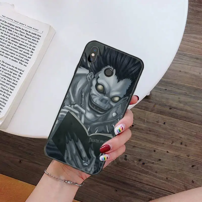 

Anime Death Note high quality Phone Case For Xiaomi Redmi note 7 8 9 t max3 s 10 pro lite Luxury brand shell funda coque