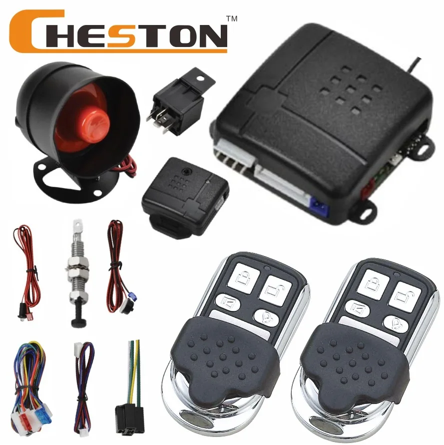 

New CSD100T283 Car Security System Alarm Immobiliser Central Locking Shock Sensor