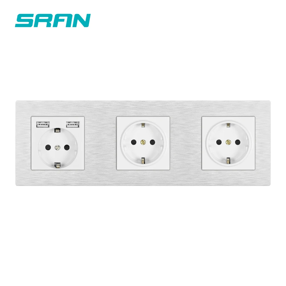 Настенный 16A ЕС Стандартный многоходовой Мощность разъем штепсельная вилка с