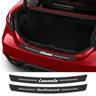 Наклейки на задний бампер автомобиля, наклейки на багажник, виниловая пленка, наклейка для Maserati ghiали Levante MC20 Quattroporte, аксессуары для автомобильного декора