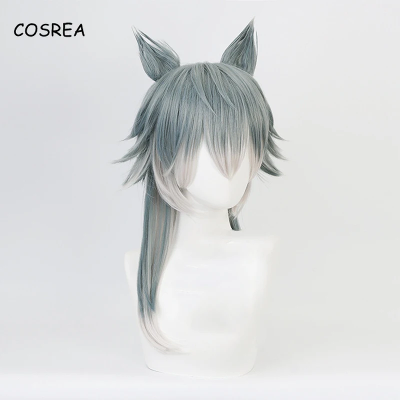 Парик для косплея лего из аниме бистары косплей в стиле Хару с ушами волка