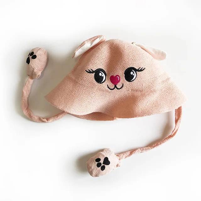 Милая шапка для маленьких девочек и мальчиков сезон весна-осень детская Панама с