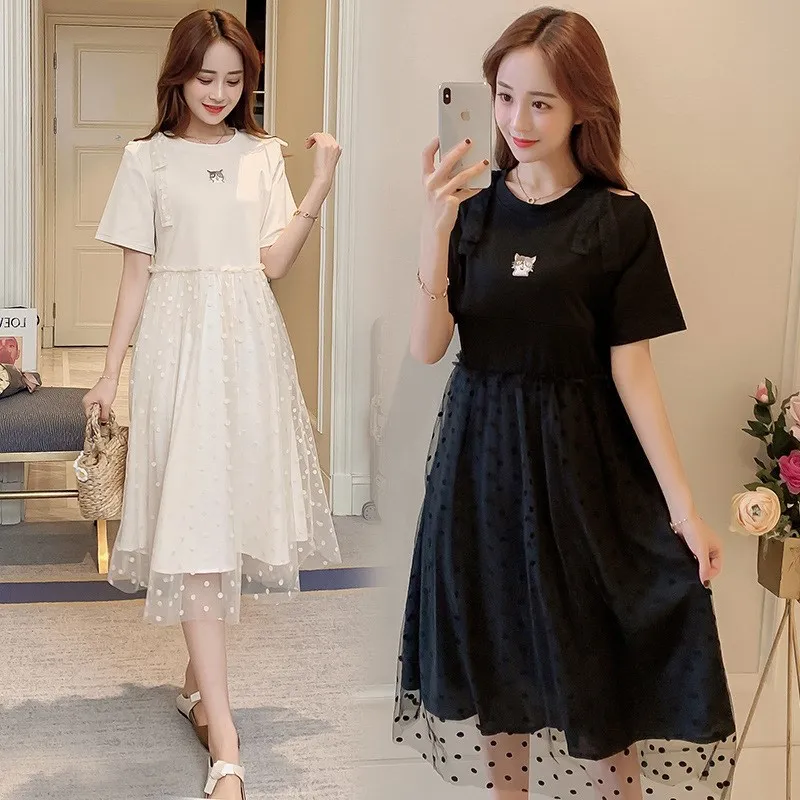 Платье для беременных женщин фея неувядающая модная летняя одежда 2020 новый стиль