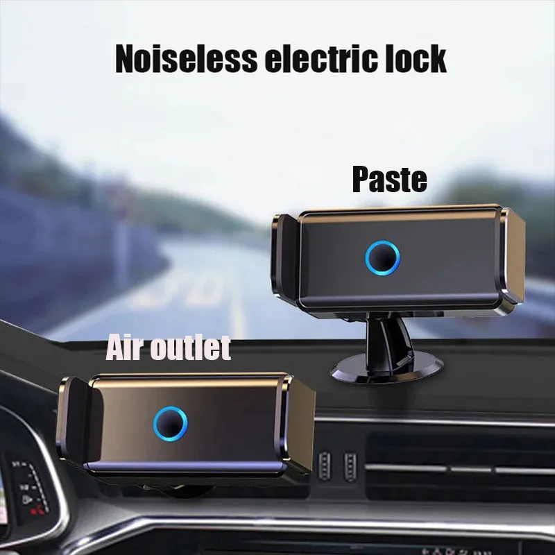 car electric mobile phone holder high end car air outlet car navigation mobile phone shelf decoration products new free global shipping