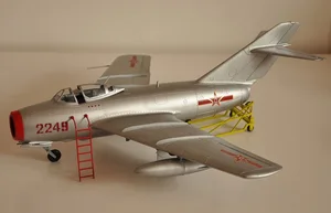Модель самолета Trumpeter 02205, 132, масштаб F-5, JJ-5 истребитель (MIG-17F), Модель для сборки, наборы для хобби статические игрушки для взрослых, сделай сам