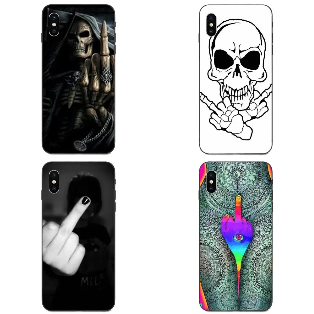 Для телефона Galaxy A3 A5 A6 A6s A7 A8 A9 A10 A20E A30 A40 A50 A60 A70 A80 A90 Plus 2018 мягкий ТПУ черный забавные