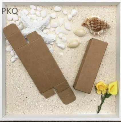 100 шт 2 5*2 5*8 5 см бумажная трубка губная помада упаковочная коробка