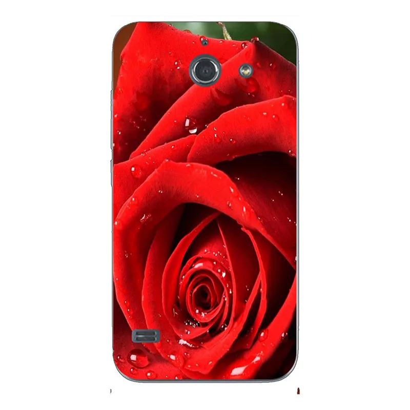Мягкий ТПУ чехол для телефона huawei Ascend Y550 Y 550 L01 Y550-L01 корпус с рисунком окрашенный
