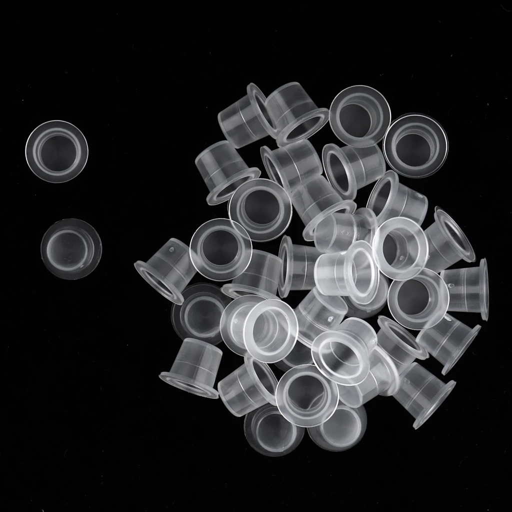 Пигментные Чашки для микроблейдинга татуировок 100 шт./пакет | Красота и здоровье