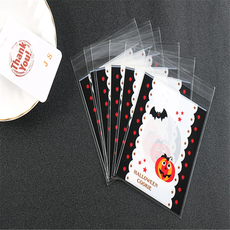 100 шт. новинка 2021 магнитные подарочные пакеты для печенья пластиковые