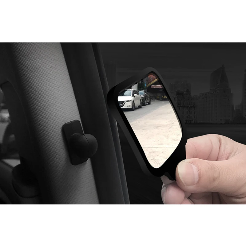 Новое Автомобильное зеркало заднего сиденья с регулируемой на 360 градусов