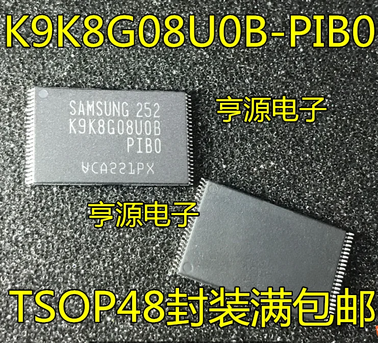 K9K8G08U0B-PIB0 K9K8G08UOB-PIBO TSOP48 |